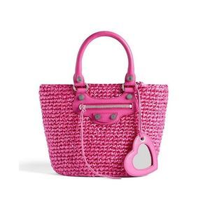 Balenciaga Pink Cagole Le Panier Small